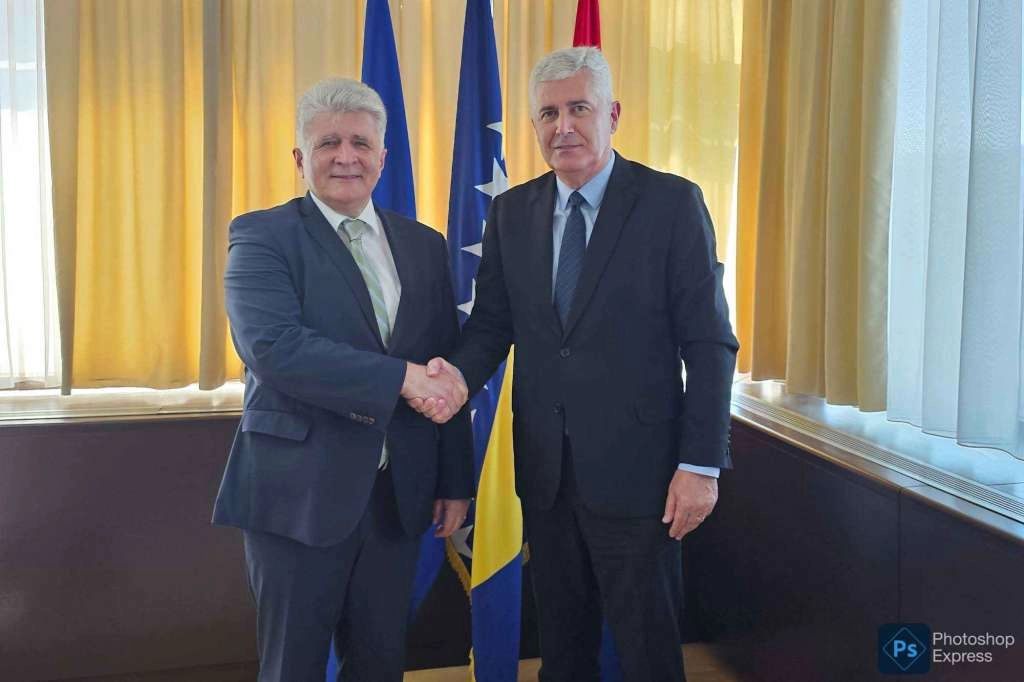 Čović o napretku BiH ka EU razgovarao s pomoćnikom generalnog tajnika UN-a Miroslavom Jenčom